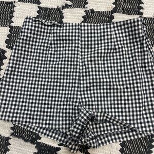 Kendall and Kylie gingham shorts from pacsun